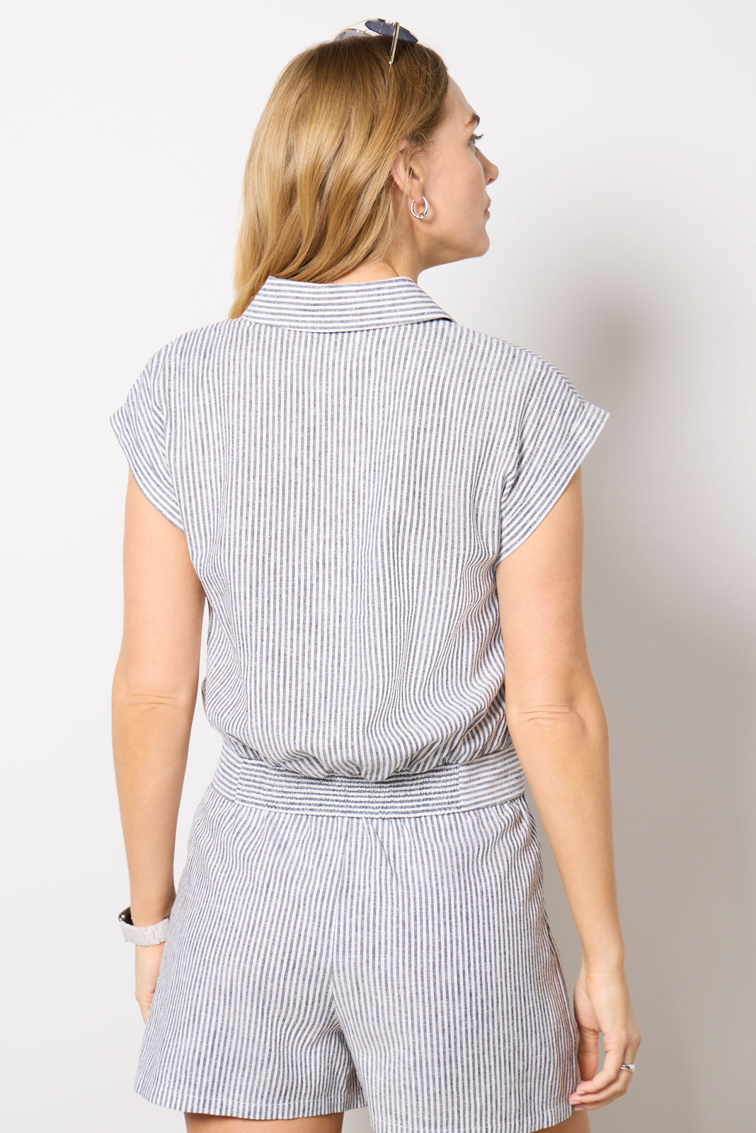 Lilah Stripe Button Down - Image 4