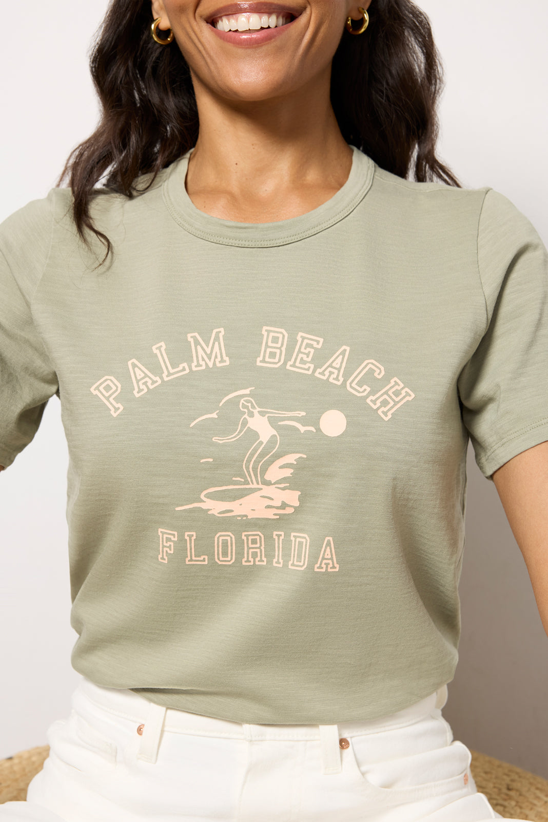 Palm Beach Sunwashed Crew Tee - Image 3