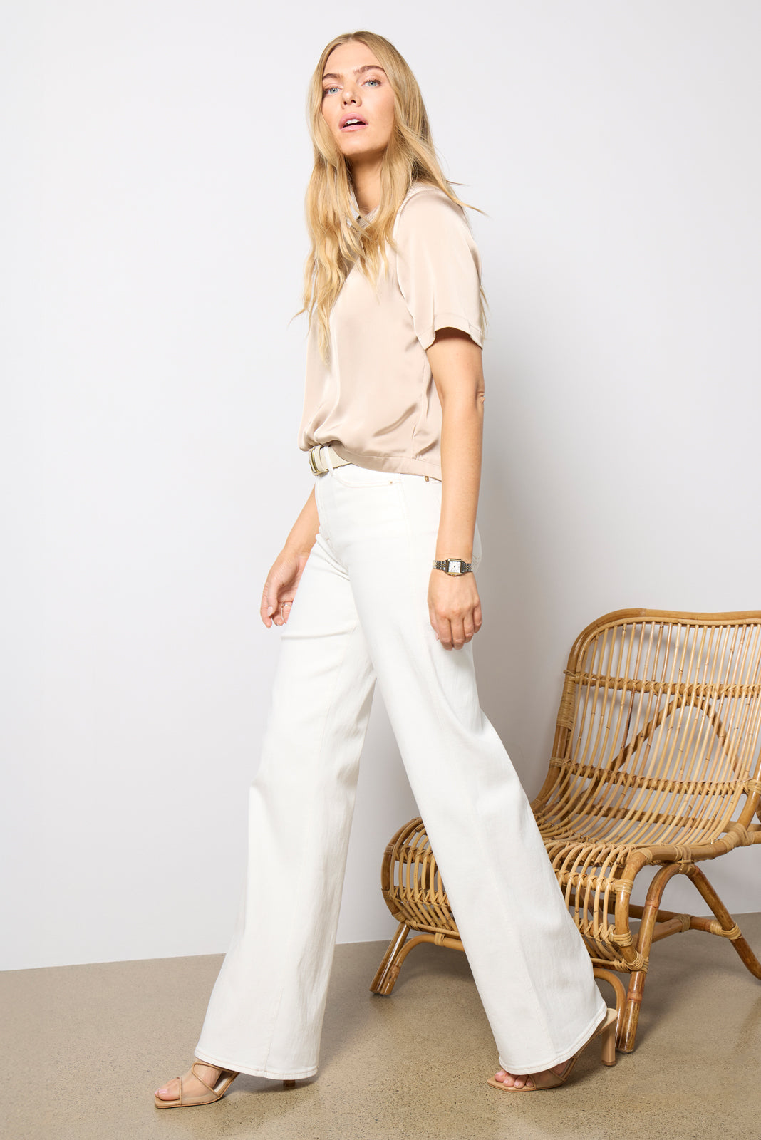 Rylan Satin Top - Image 5